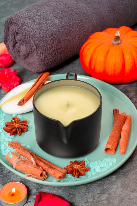 Pump-Cream Me Massage Candle