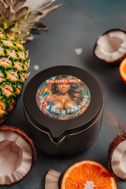 Wet & Wild Paradise Massage Candle